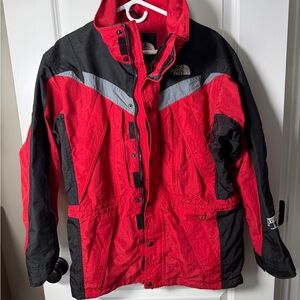 🧊 Vintage The North Face Extreme Light Red Black Ski Jacket Men’s Large
